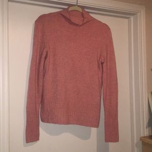 Pale Pink Madewell Turtleneck